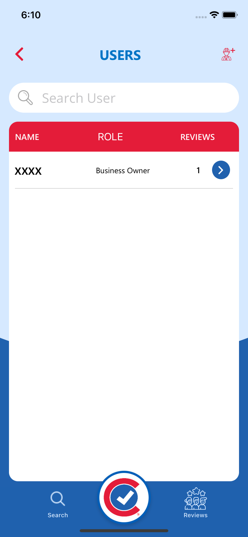 Add you customer in My customer Check
