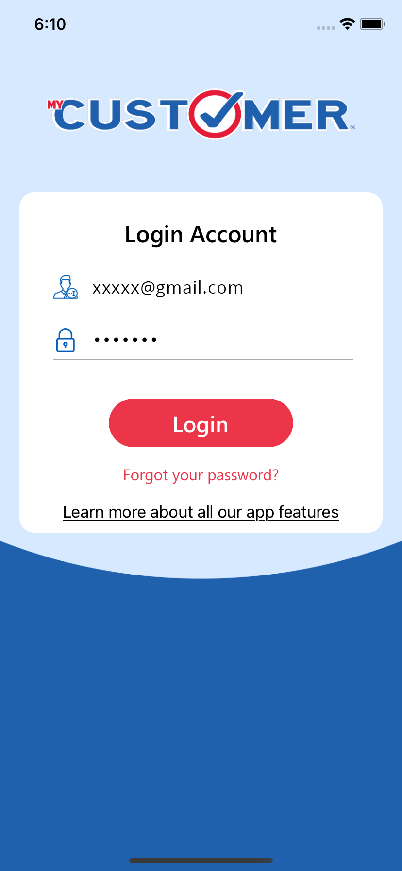 Login to review your customer feedback - My Customer Check
